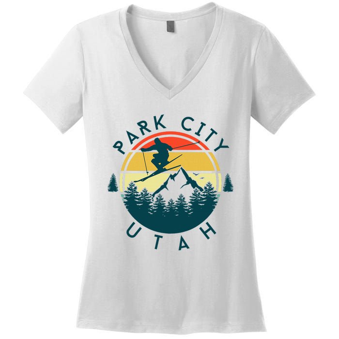 Park City Women's V-Neck T-Shirt