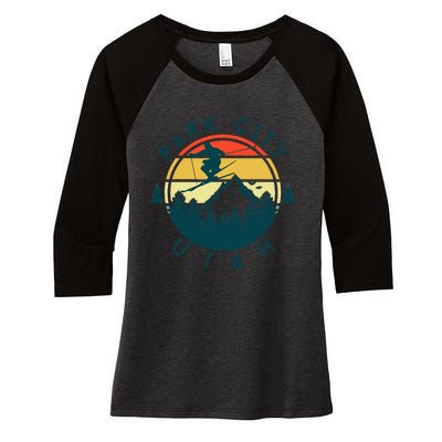 Park City Women's Tri-Blend 3/4-Sleeve Raglan Shirt