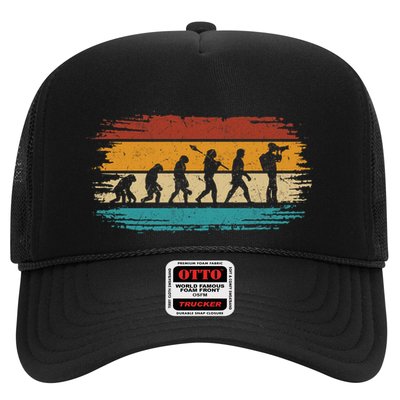 Photograph Camera Photographer Evolution Retro Photography Premium Trucker Hat