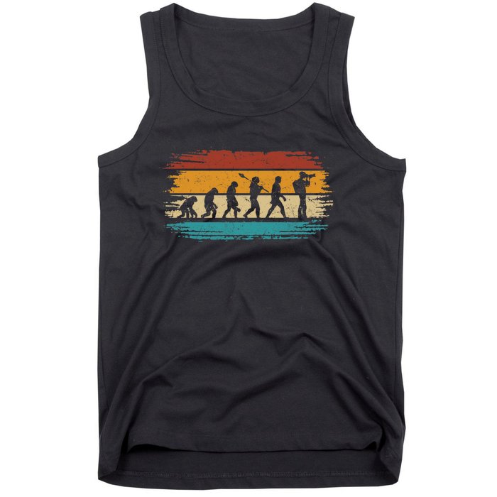 Photograph Camera Photographer Evolution Retro Photography Premium Tank Top