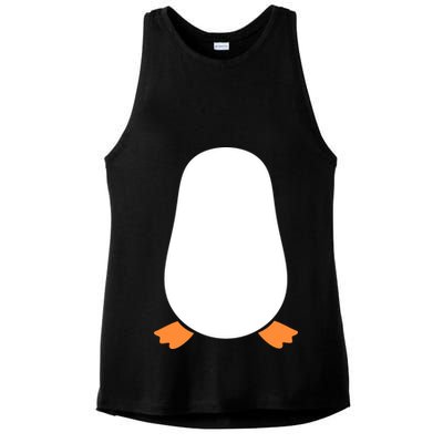 Penguin Costume Ladies PosiCharge Tri-Blend Wicking Tank