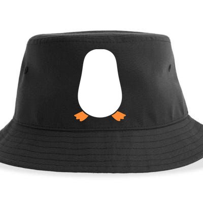 Penguin Costume Sustainable Bucket Hat