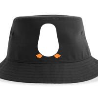 Penguin Costume Sustainable Bucket Hat