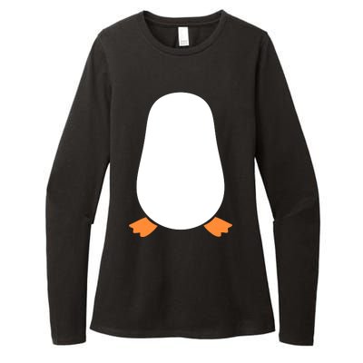 Penguin Costume Womens CVC Long Sleeve Shirt