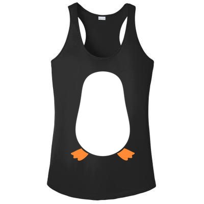 Penguin Costume Ladies PosiCharge Competitor Racerback Tank