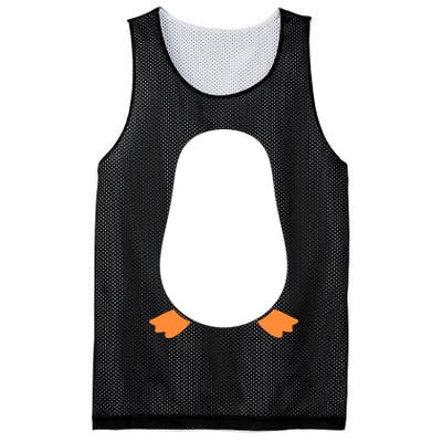 Penguin Costume Mesh Reversible Basketball Jersey Tank