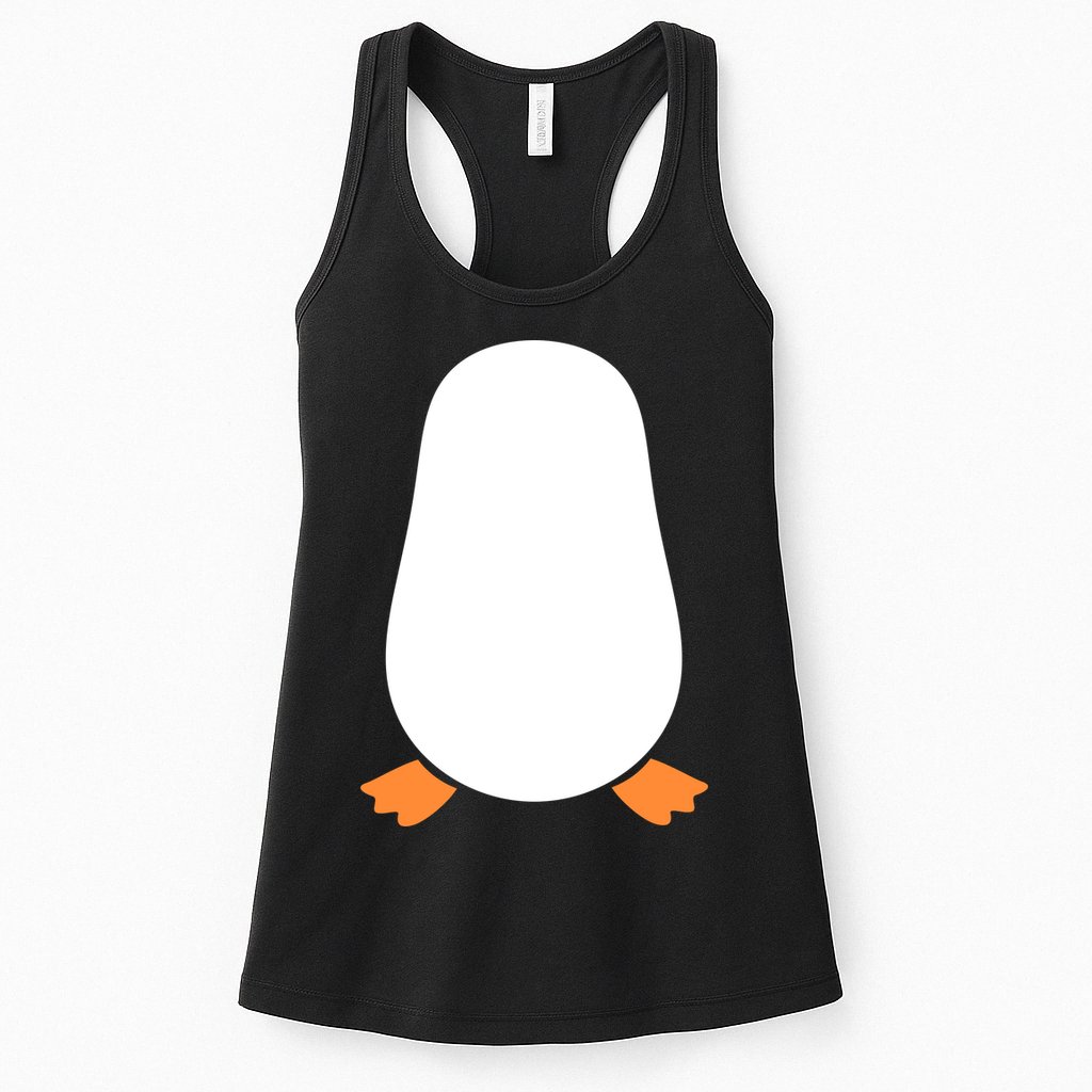 Penguin Costume Womens Tank Top