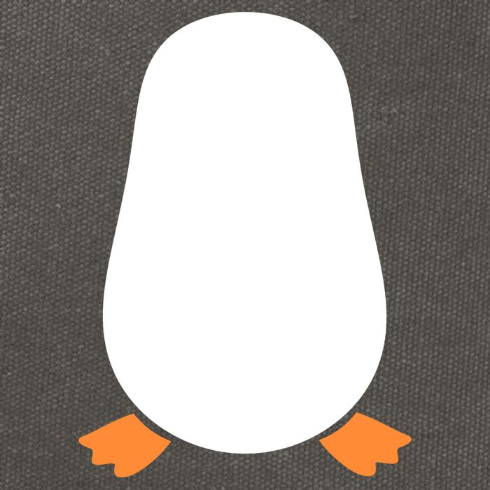 Penguin Costume Cotton Canvas Backpack