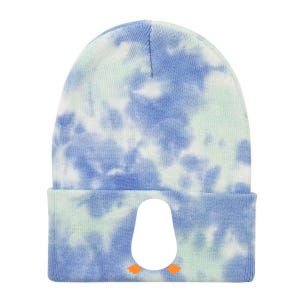 Penguin Costume Tie Dye 12in Knit Beanie