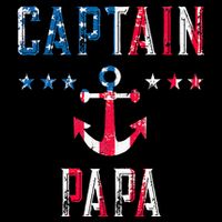 Patriotic C.A.P.T.A.I.N Papa American Superhero Us Flag Sweatshirt