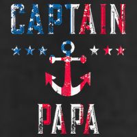 Patriotic C.A.P.T.A.I.N Papa American Superhero Us Flag Adult Drive Performance Visor