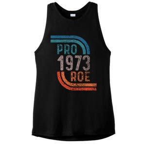 Pro Choice Pro Roe 1973 Roe V Wade Ladies PosiCharge Tri-Blend Wicking Tank