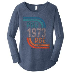 Pro Choice Pro Roe 1973 Roe V Wade Women's Perfect Tri Tunic Long Sleeve Shirt