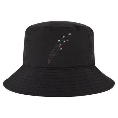 Pilot Commercial Passenger Airplanes Aeroplanes Airline Gift Cool Comfort Performance Bucket Hat