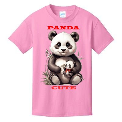 Panda Cute Kids T-Shirt