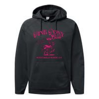 Pony Club Princess Midwest Cowgirl Lesbian Sapphic Performance Fleece Hoodie