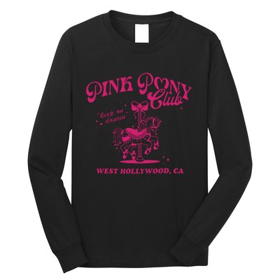 Pony Club Princess Midwest Cowgirl Lesbian Sapphic Long Sleeve Shirt