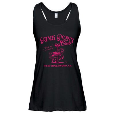 Pony Club Princess Midwest Cowgirl Lesbian Sapphic Ladies Essential Flowy Tank