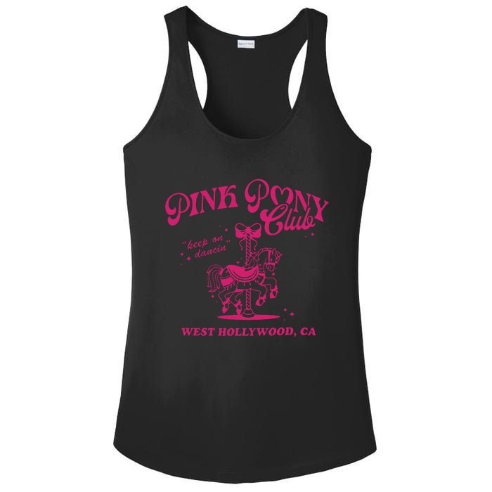 Pony Club Princess Midwest Cowgirl Lesbian Sapphic Ladies PosiCharge Competitor Racerback Tank