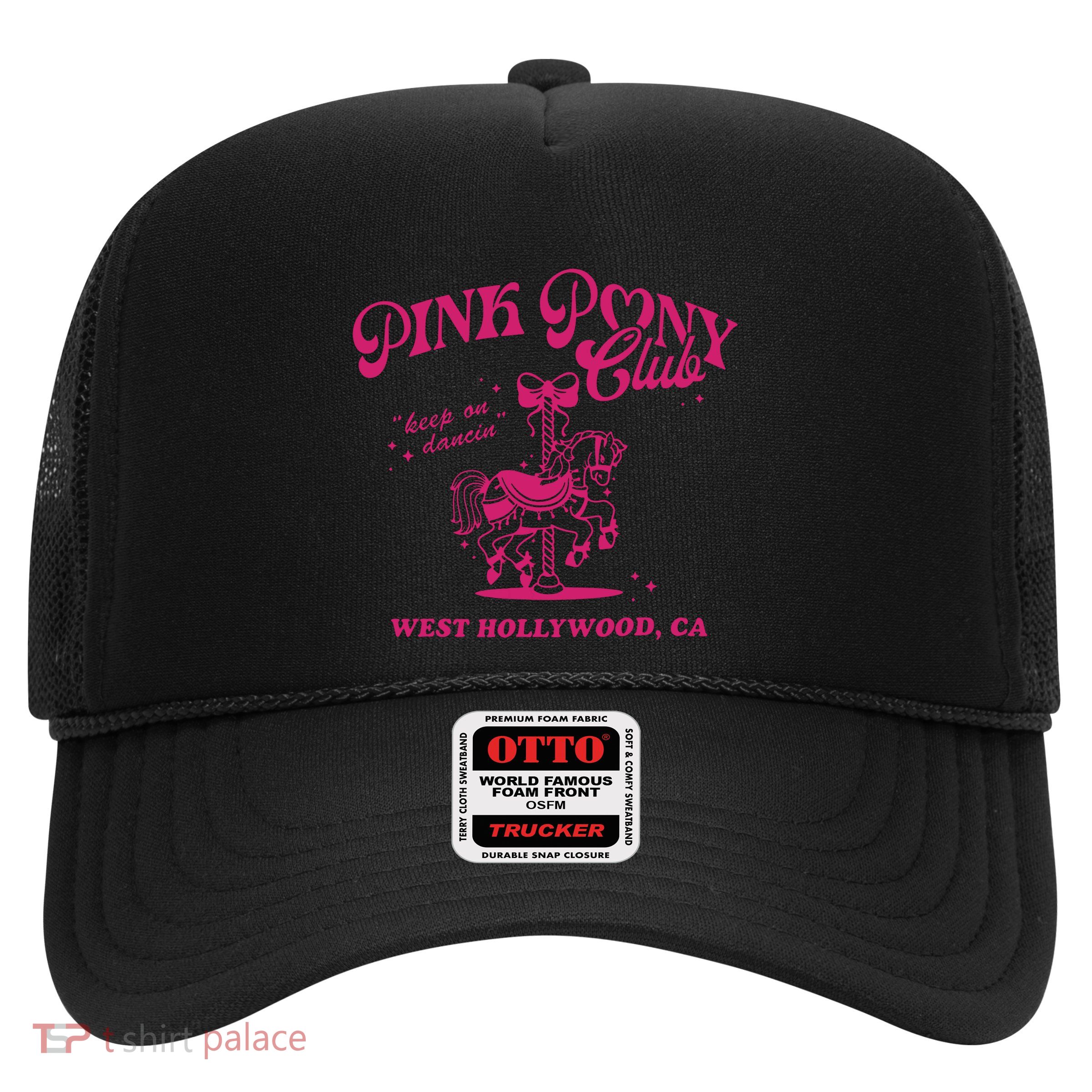Pony Club Princess Midwest Cowgirl Lesbian Sapphic Trucker Hat
