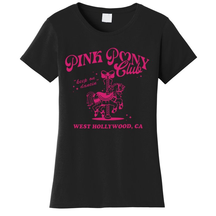 Pony Club Princess Midwest Cowgirl Lesbian Sapphic Women's T-Shirt