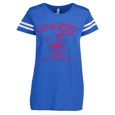 Pony Club Princess Midwest Cowgirl Lesbian Sapphic Enza Ladies Jersey Football T-Shirt