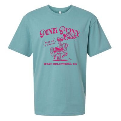 Pony Club Princess Midwest Cowgirl Lesbian Sapphic Sueded Cloud Jersey T-Shirt