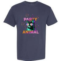 Party Cat Party Animal Colorful Funny Cat Lover Garment-Dyed Heavyweight T-Shirt