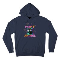 Party Cat Party Animal Colorful Funny Cat Lover Hoodie