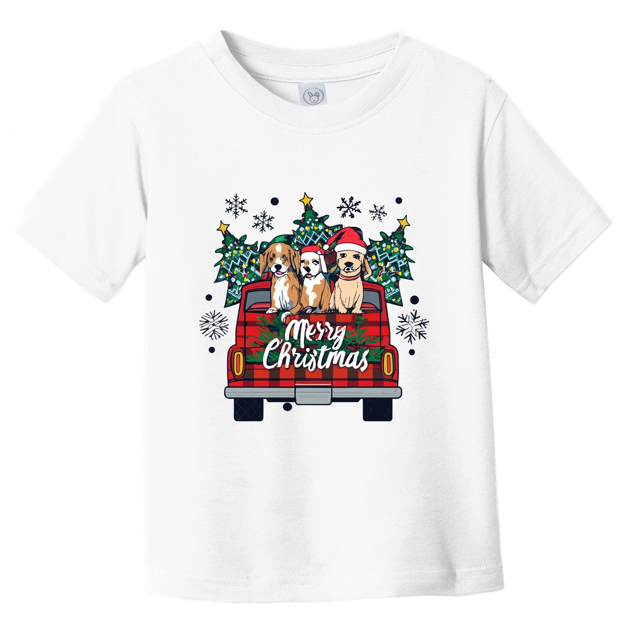 Puppies Christmas Toddler T-Shirt