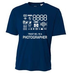 Photographer Camera Cooling Performance Crew T-Shirt