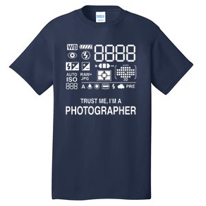 Photographer Camera Tall T-Shirt