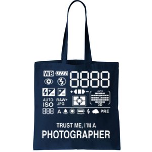 Photographer Camera Tote Bag