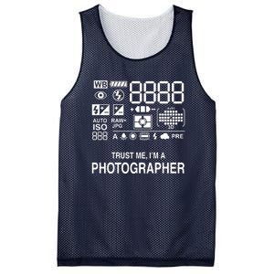 Photographer Camera Mesh Reversible Basketball Jersey Tank