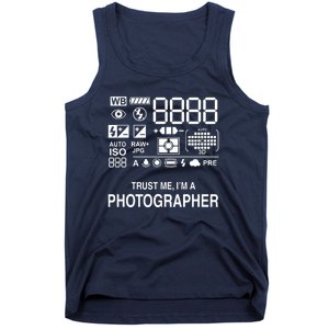 Photographer Camera Tank Top