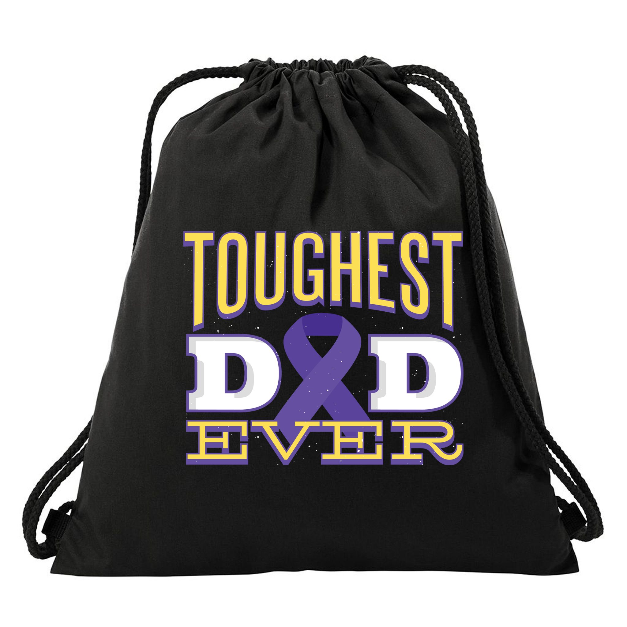 Pancreatic Cancer Awareness Drawstring Bag