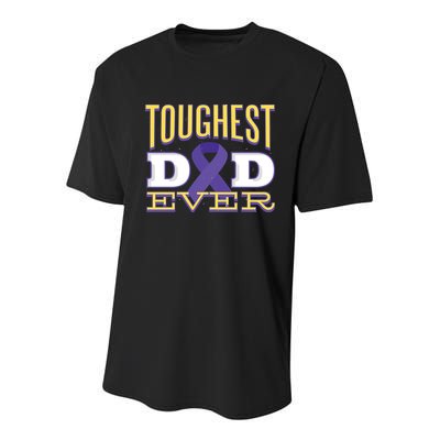Pancreatic Cancer Awareness Youth Performance Sprint T-Shirt