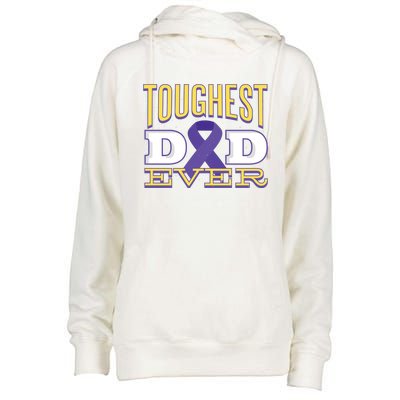 Pancreatic Cancer Awareness Womens Funnel Neck Pullover Hood