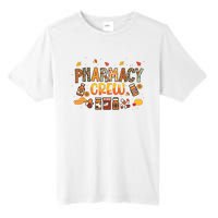 Pharmacy Crew Pharmacist Squad Autumn Fall Leaves Pumpkin Tall Fusion ChromaSoft Performance T-Shirt