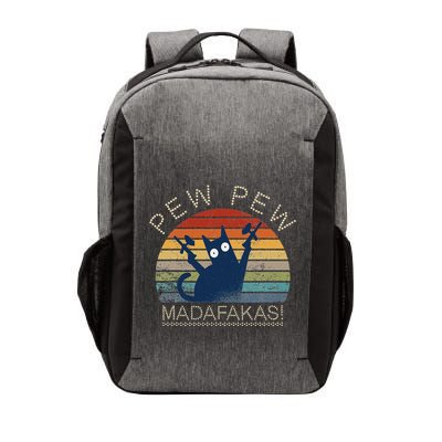 Paintball Cat Pew Pew Madafakas Crazy Cat Funny Paintball Vector Backpack