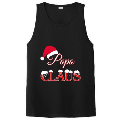Popo Claus Pop Papa Daddy Grandpa Jingle Santa Bells Novelty Gift PosiCharge Competitor Tank