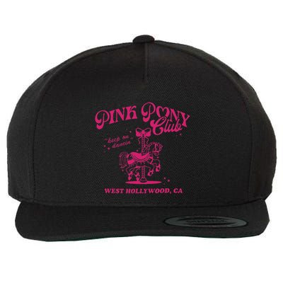Pony Club Princess Midwest Cowgirl Lesbian Sapphic Wool Snapback Cap