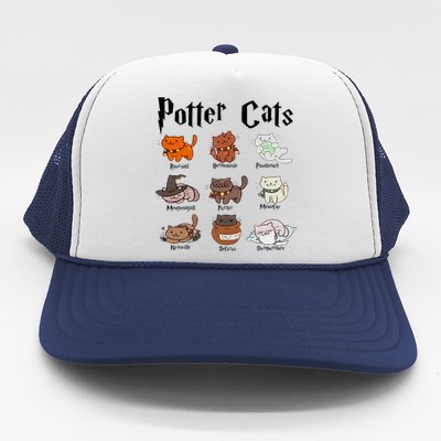 Potter Cats Trucker Hat