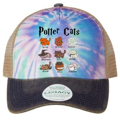 Potter Cats Legacy Tie Dye Trucker Hat