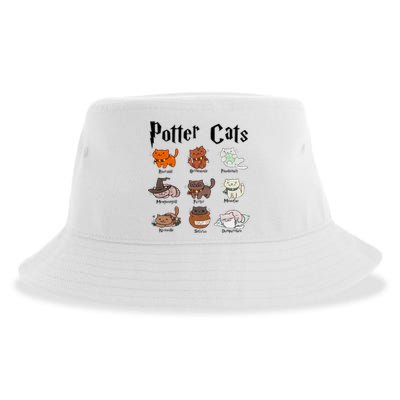 Potter Cats Sustainable Bucket Hat