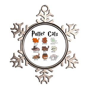 Potter Cats Metallic Star Ornament