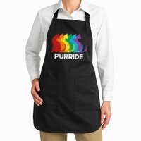 Purride Cat Pride Ally Lgbt Community Rainbow Pride Apron