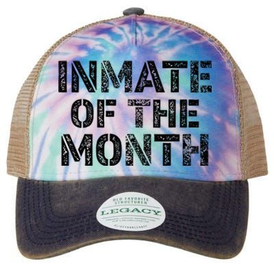 Prisoner Costume Prison Inmate Of The Month County Jail Legacy Tie Dye Trucker Hat