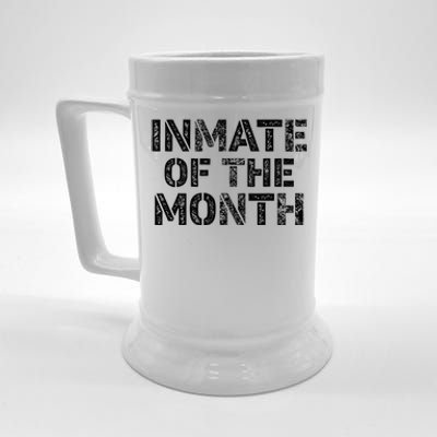 Prisoner Costume Prison Inmate Of The Month County Jail Beer Stein