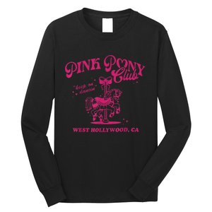 Pony Club Princess Midwest Cowgirl Lesbian Sapphic Long Sleeve Shirt